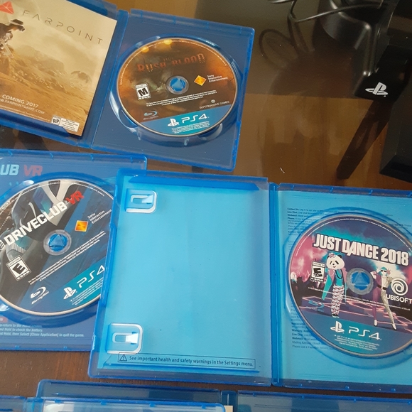 Psvr bundle with 12 games